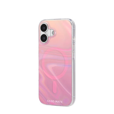 Case-Mate Peach Bubble MagSafe Case for Apple iPhone 17- Iridescent